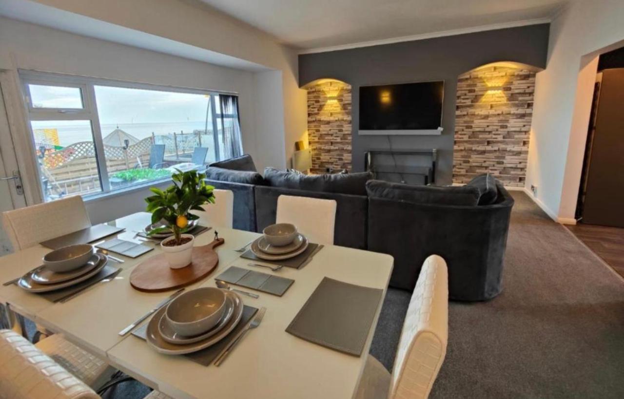 Sea View Apartment Large Balcony Whirlpool Bath 2 Bedrooms Sky Glass Tv Bridlington Exterior foto